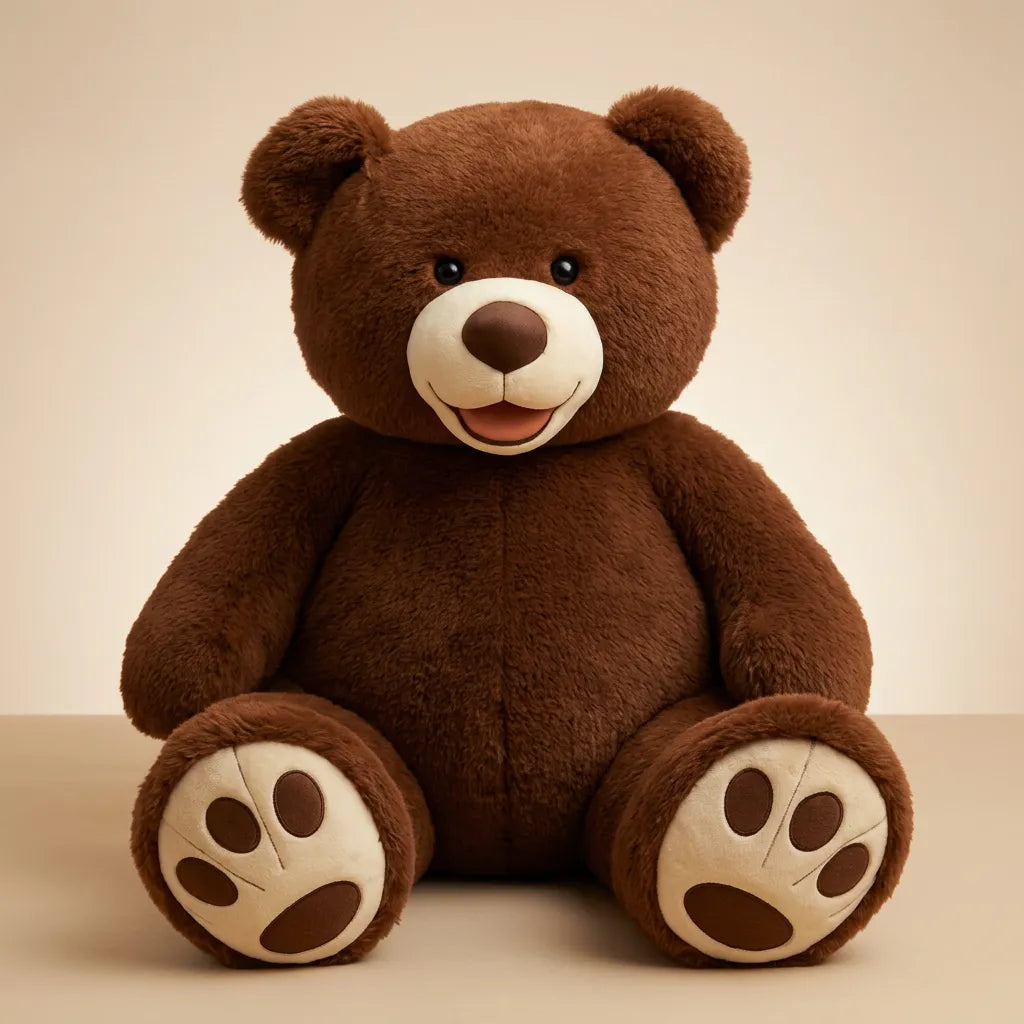 Ours en Peluche Câlinou | Grand nounours doux et moelleux pour cadeau