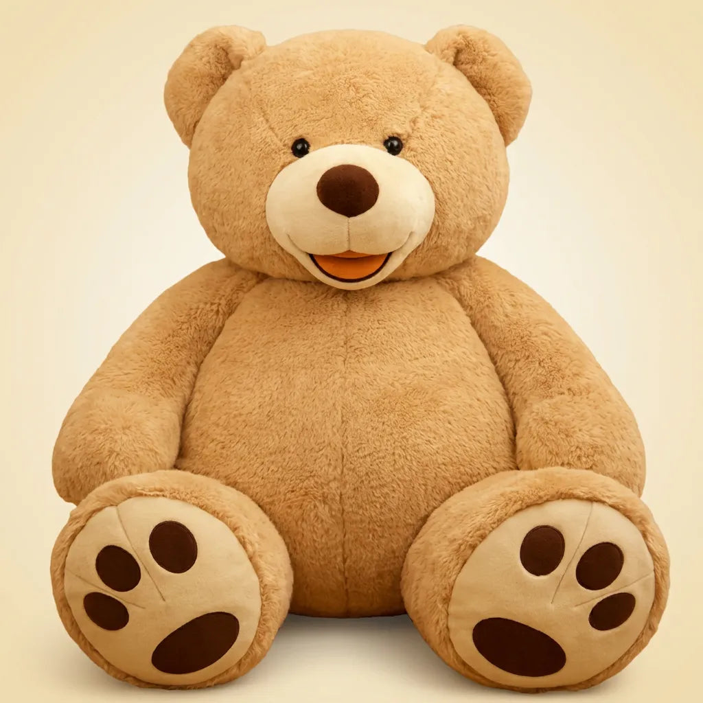 Ours en Peluche Câlinou | Grand nounours doux et moelleux pour cadeau