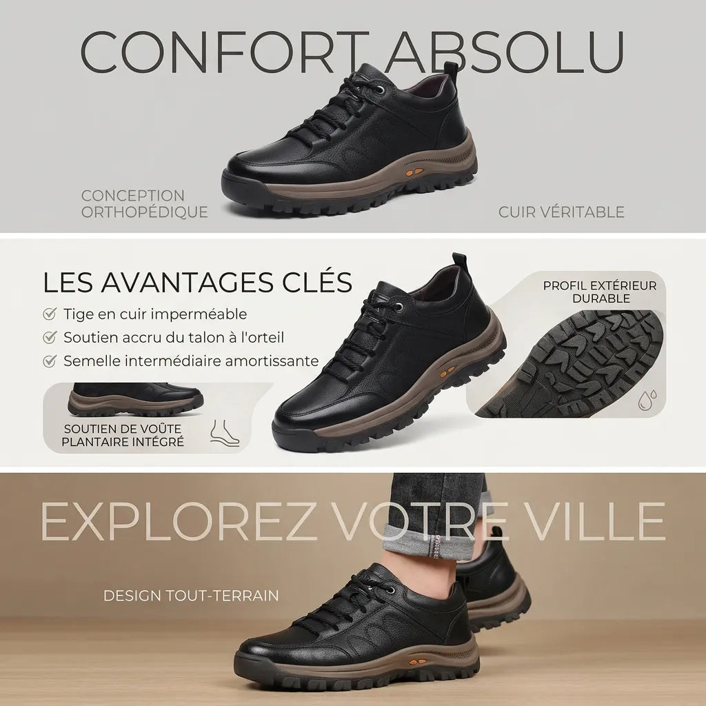 Chaussures de Marche ArchWalk | Chaussures homme imperméables