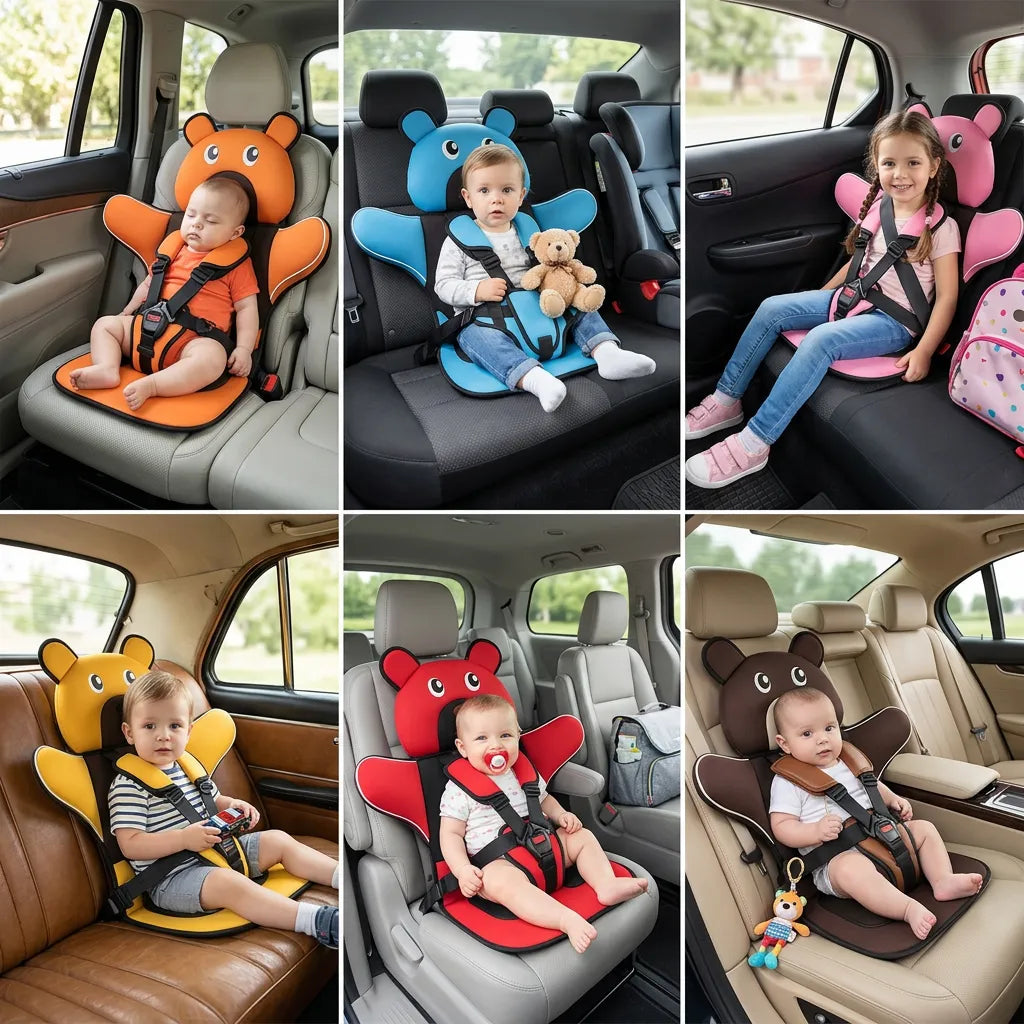 NomadKid | Siège Rehausseur de Voyage Enfant Pliable et Compact