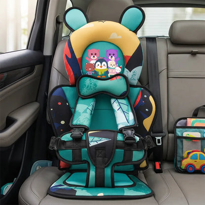 TravelSafe | Siège Rehausseur Voiture Enfant Pliable – Siège Auto Bébé Portable
