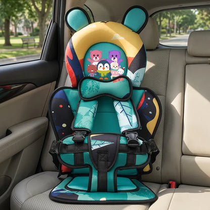 TravelSafe | Siège Rehausseur Voiture Enfant Pliable – Siège Auto Bébé Portable