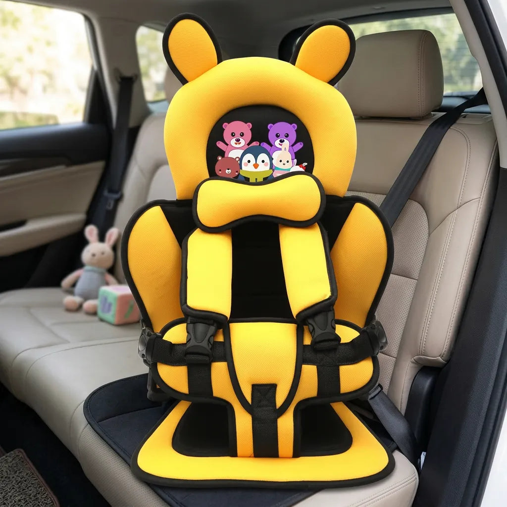 TravelSafe | Siège Rehausseur Voiture Enfant Pliable – Siège Auto Bébé Portable