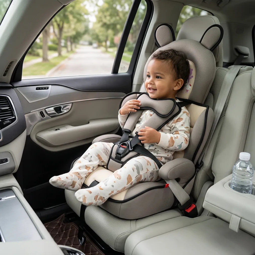 TravelSafe | Siège Rehausseur Voiture Enfant Pliable – Siège Auto Bébé Portable
