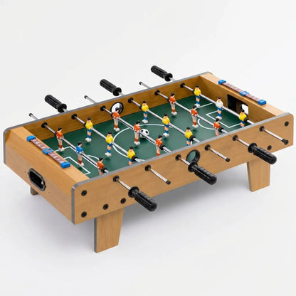 Table de Baby-Foot HOMCOM | Baby-foot de table compact 69 cm pour enfants dès 6 ans