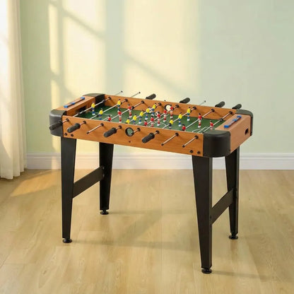 Table de Baby-Foot Kickara | Baby-foot compact 92 cm à marqueurs manuels et poignées antidérapantes