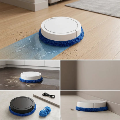 Robot Aspirateur Laveur Donirt Netto | Aspirateur laveur 2-en-1 sans fil rechargeable