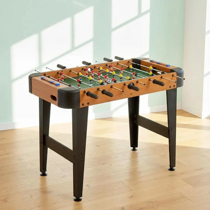Table de Baby-Foot Kickara | Baby-foot compact 92 cm à marqueurs manuels et poignées antidérapantes