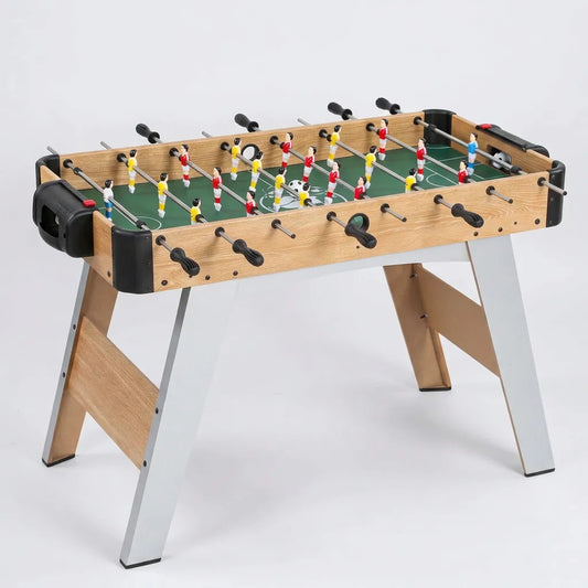 Table de Baby-Foot SPORTNOW | Baby-foot compact 109 cm à marqueurs manuels et barres inox