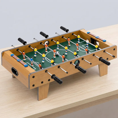 Table de Baby-Foot HOMCOM | Baby-foot de table compact 69 cm pour enfants dès 6 ans
