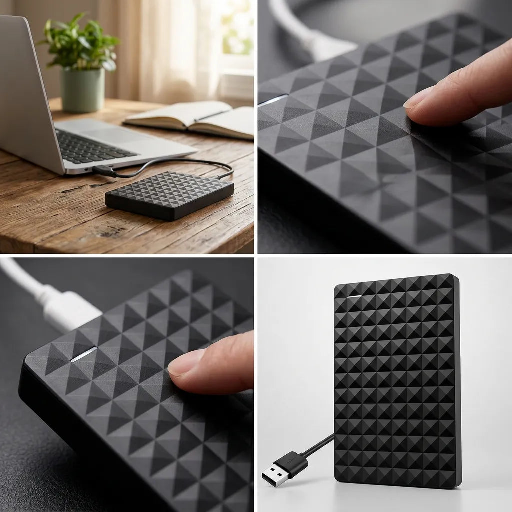 Disque dur externe 8 To – Stockage rapide, fiable et portable