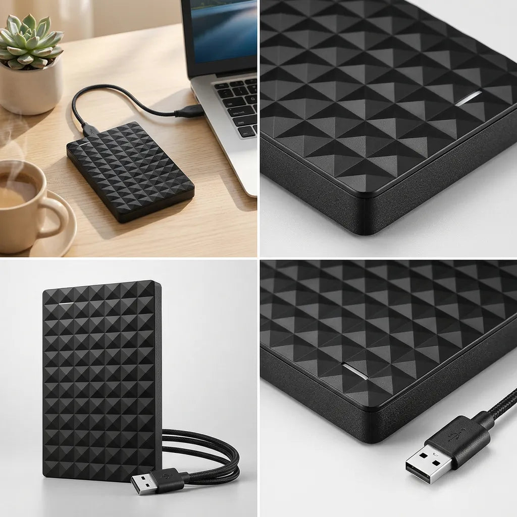 Disque dur externe 8 To – Stockage rapide, fiable et portable