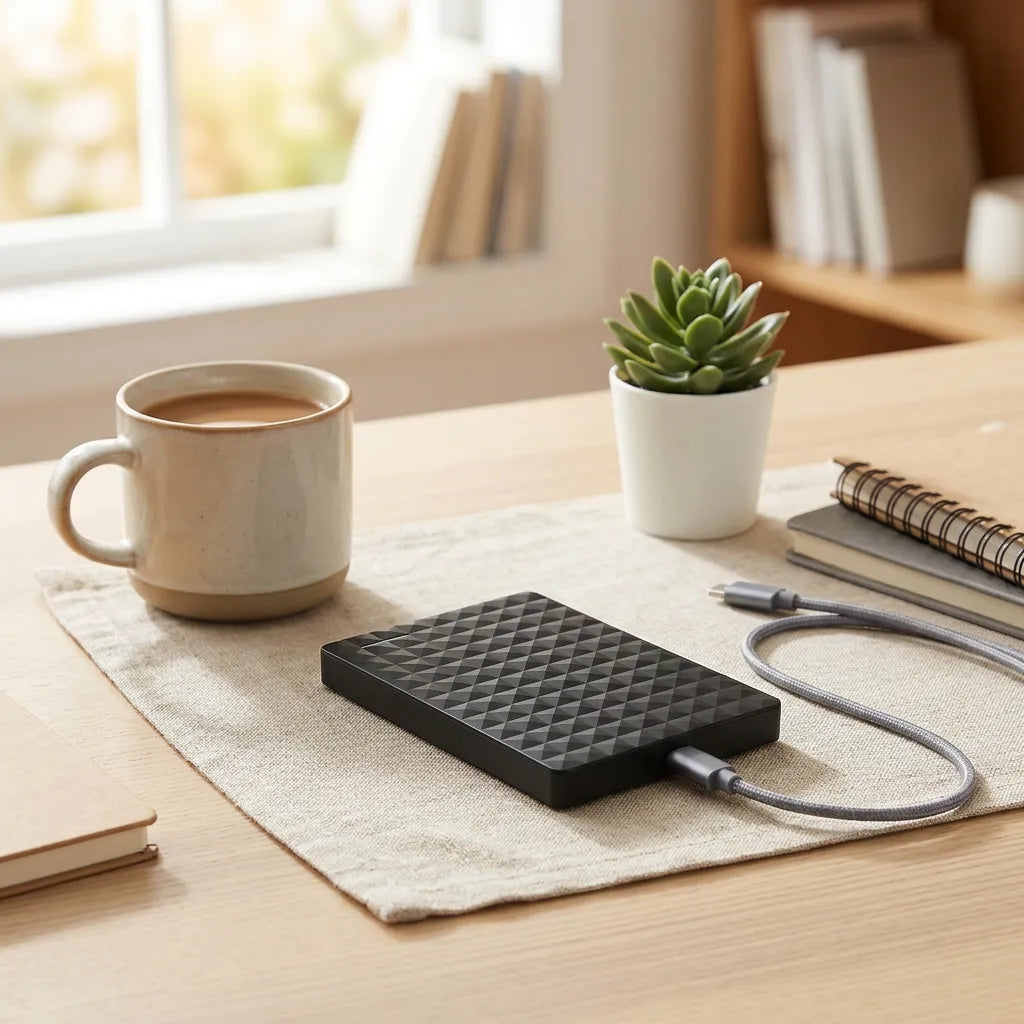 Disque dur externe 8 To – Stockage rapide, fiable et portable