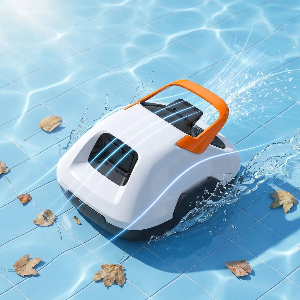 Robot Piscine Sans Fil AquaBot | Aspirateur pour piscine autonome