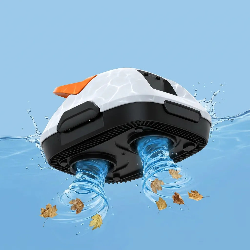 Robot Piscine Sans Fil AquaBot | Aspirateur pour piscine autonome