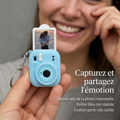 Porte-clés Appareil Photo Mémora | imprimante photo portable, mini charm souvenir