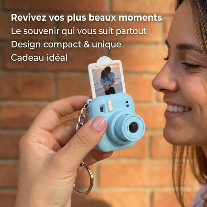 Porte-clés Appareil Photo Mémora | imprimante photo portable, mini charm souvenir