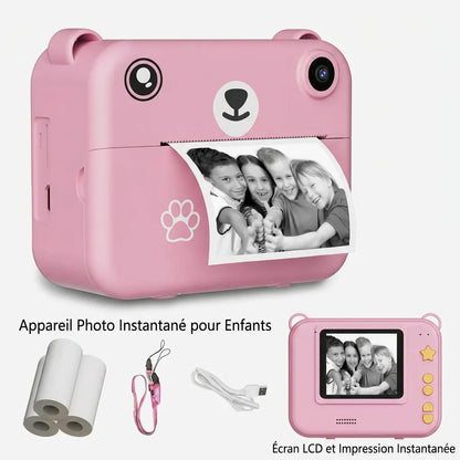 Appareil Photo Enfant Snapio Mini | imprimante photo portable, objectif rotatif 180°