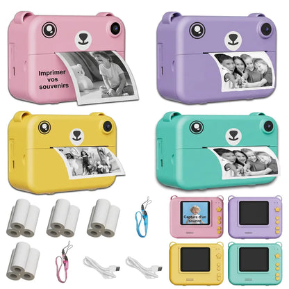 Appareil Photo Enfant Snapio Mini | imprimante photo portable, objectif rotatif 180°
