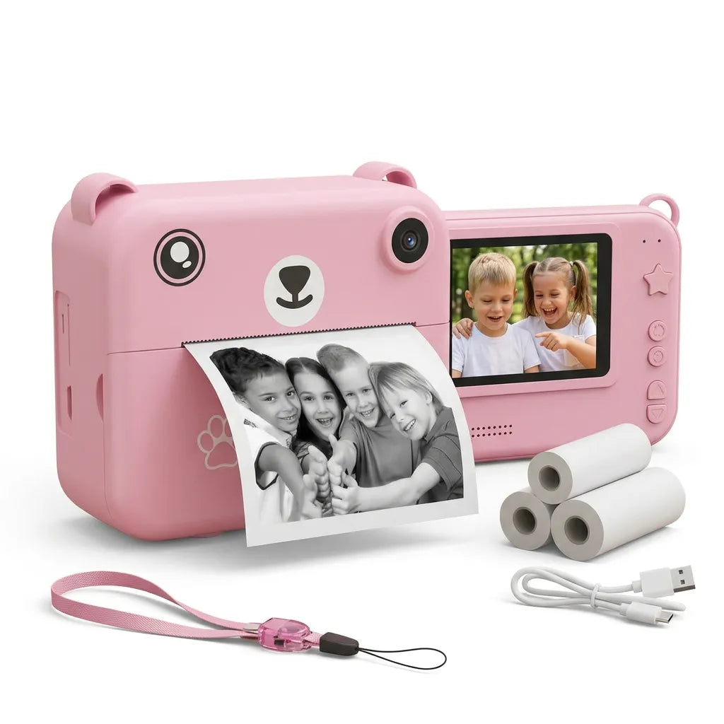 Appareil Photo Enfant Snapio Mini | imprimante photo portable, objectif rotatif 180°