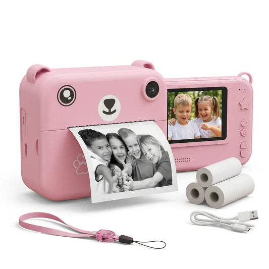 Appareil Photo Enfant Snapio Mini | imprimante photo portable, objectif rotatif 180°