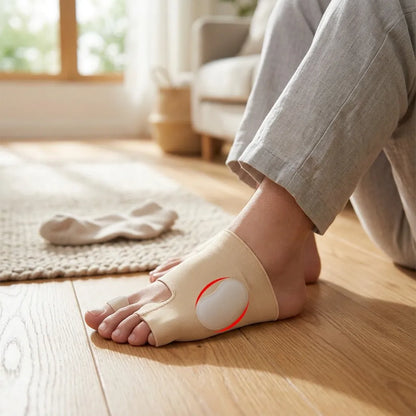 Correcteur d'Orteil ToeAlign | Protection hallux valgus avec coussinet gel, taille unique