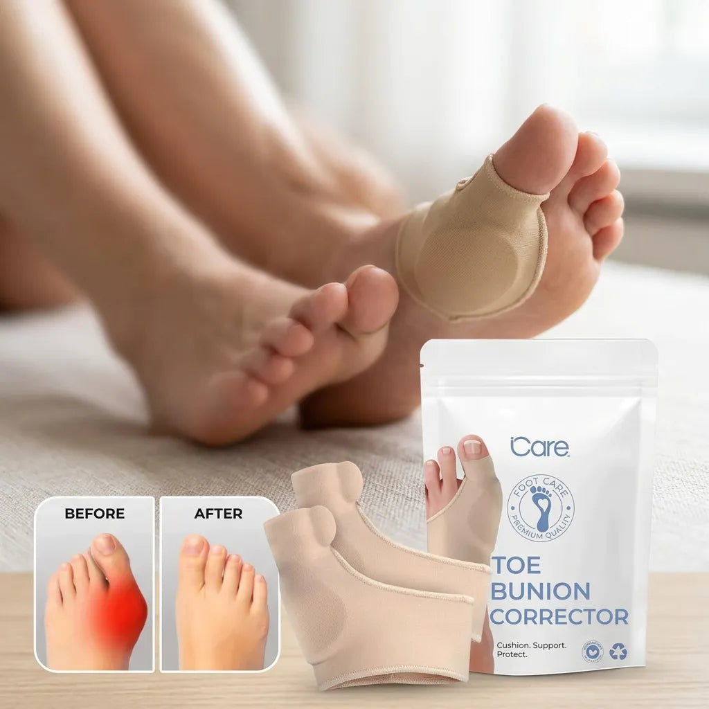 Correcteur d'Orteil ToeAlign | Protection hallux valgus avec coussinet gel, taille unique