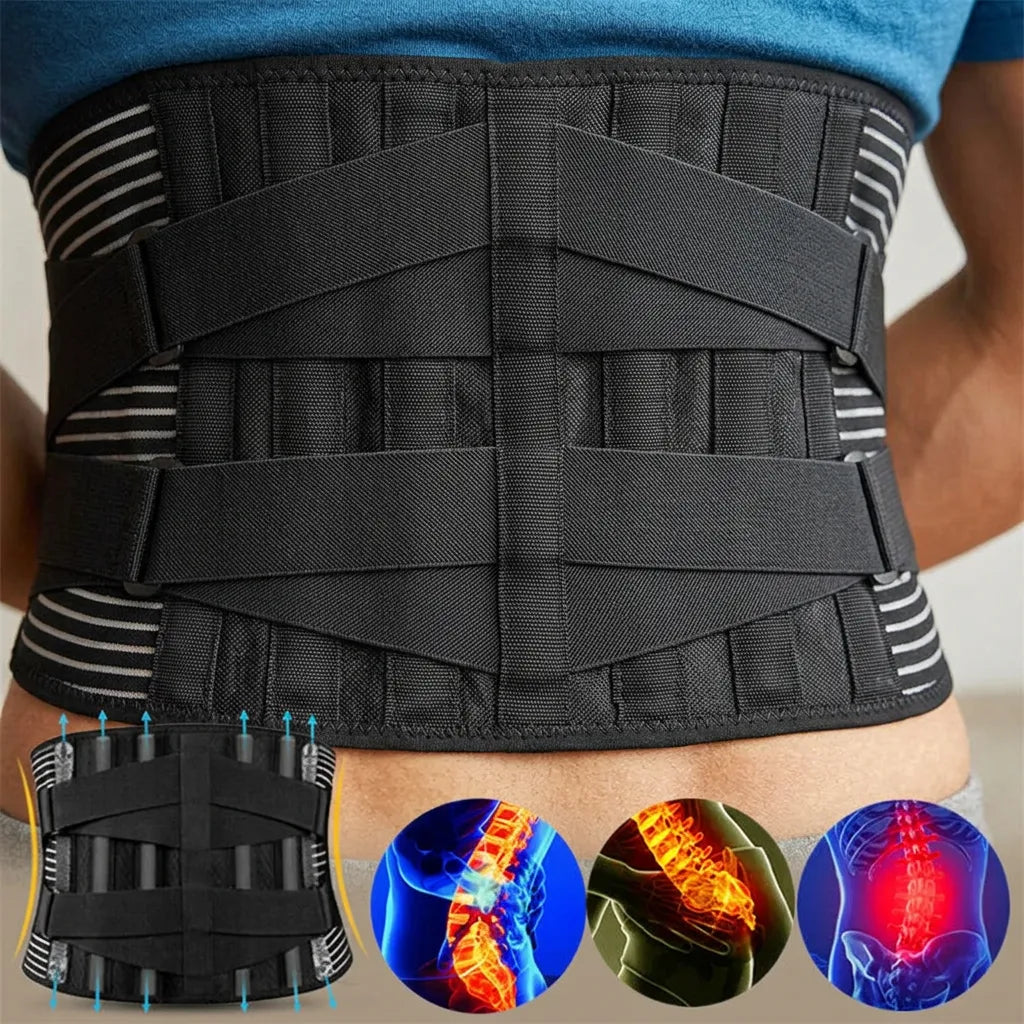 Ceinture Lombaire OrthoFlexa | Ceinture de maintien du dos à stabilisation 360°