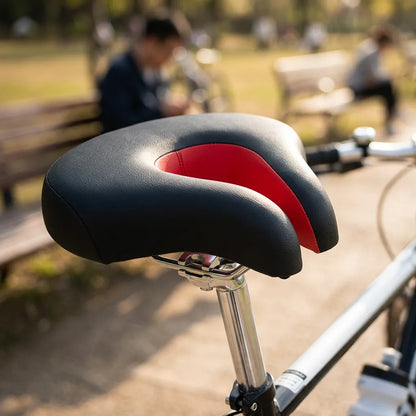 Selle de Vélo Ergonomique Parizor| Selle sans bec rembourrée, confort homme &amp; femme