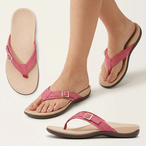 ComfortStep | Sandales Orthopédiques Femme avec Soutien de la Voûte Plantaire