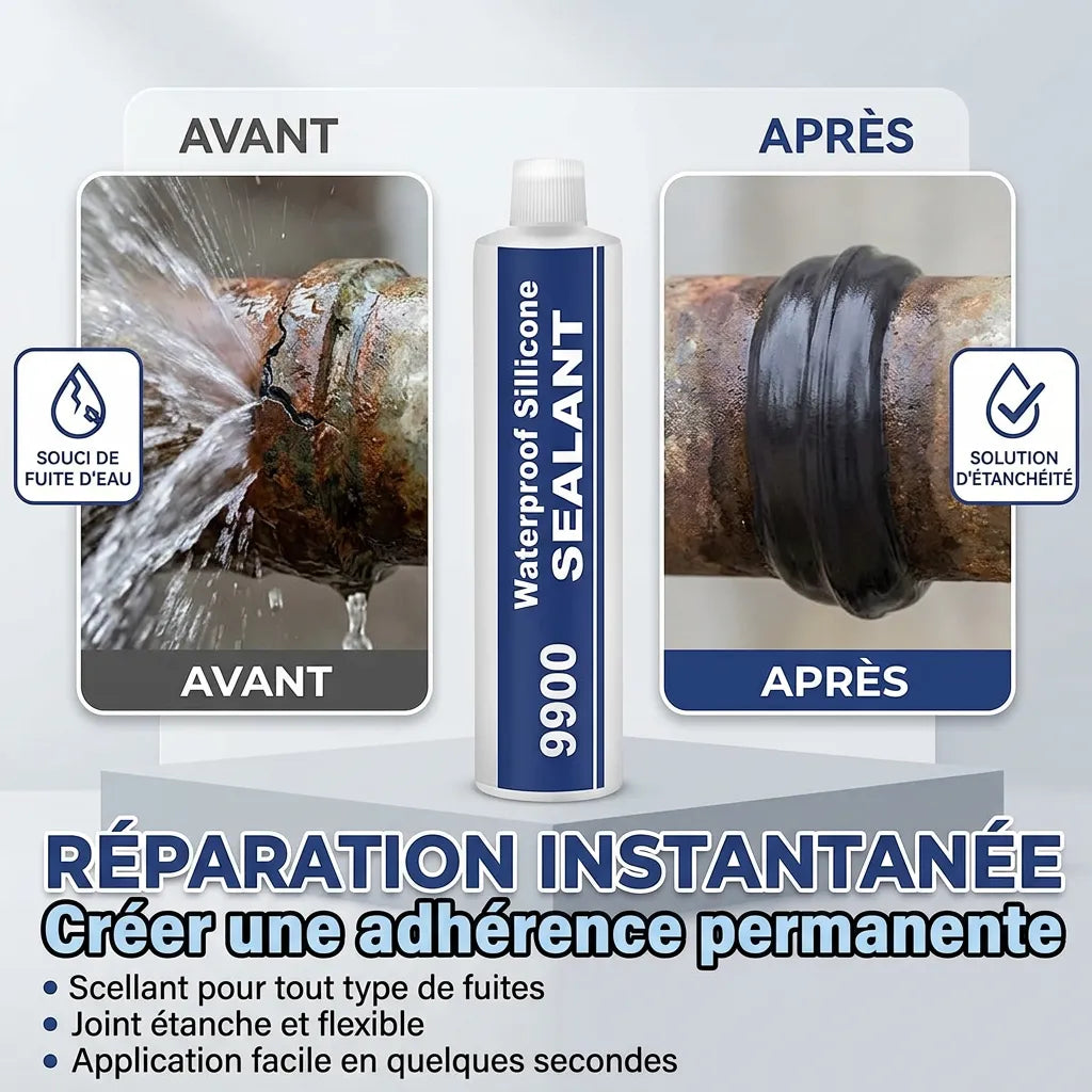 Mastic Silicone SealPro | Silicone d'étanchéité neutre, souple et résistant aux intempéries