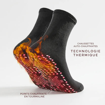 Chaussettes Chauffantes Cozyfeet | Chaussettes thermiques confort à picots massants, homme et femme