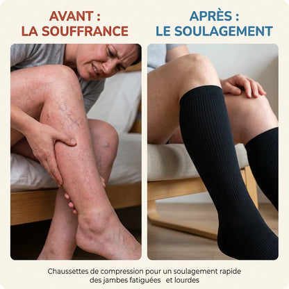 Chaussettes de Contention Sport | Bas de contention pour Homme et Femme