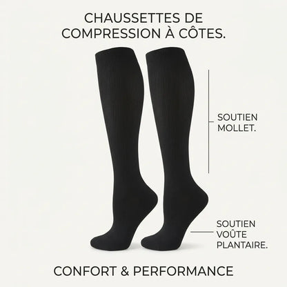 Chaussettes de Contention Sport | Bas de contention pour Homme et Femme
