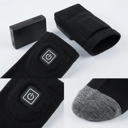 Chaussettes Chauffantes Cozyfeet | Chaussettes thermiques électriques rechargeables avec boîtier batterie