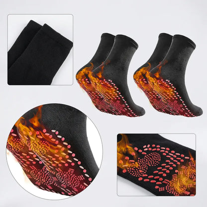 Chaussettes Chauffantes Cozyfeet | Chaussettes thermiques confort à picots massants, homme et femme