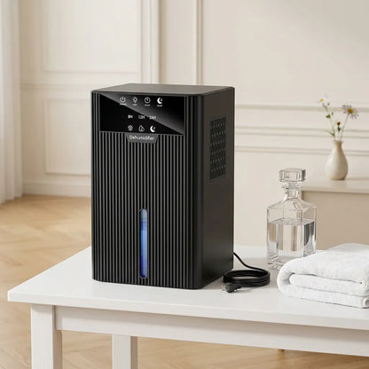 Déshumidificateur Électrique | Absorbeur d'humidité portable, réservoir 1500 ML, arrêt automatique