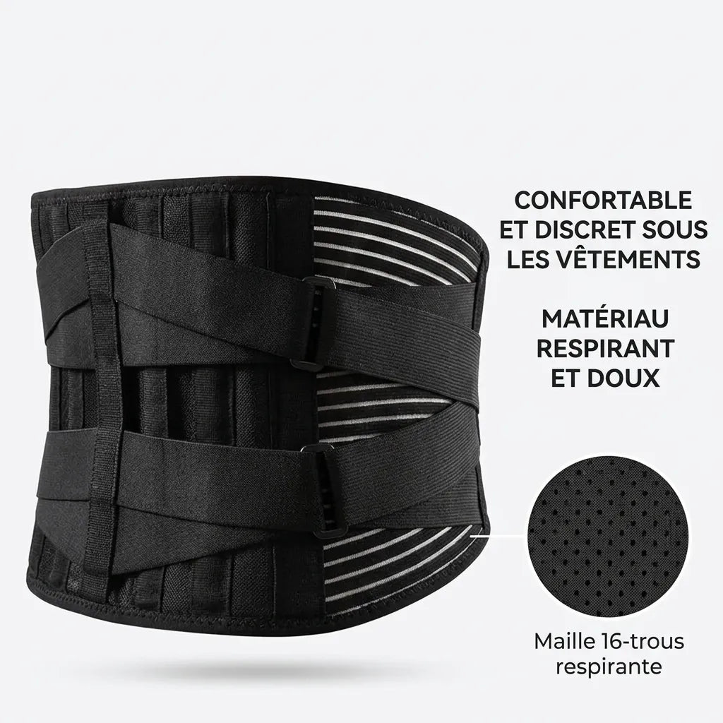 Ceinture Lombaire OrthoFlexa | Ceinture de maintien du dos à stabilisation 360°