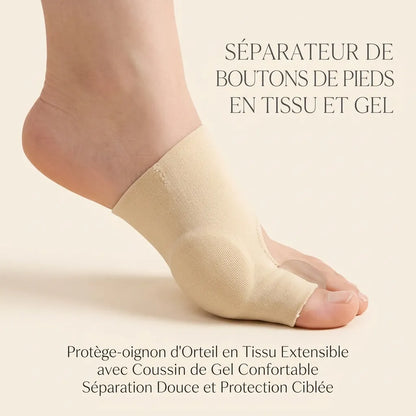 Correcteur d'Orteil ToeAlign | Protection hallux valgus avec coussinet gel, taille unique