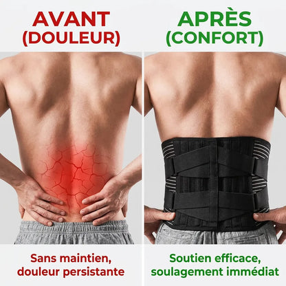 Ceinture Lombaire OrthoFlexa | Ceinture de maintien du dos à stabilisation 360°