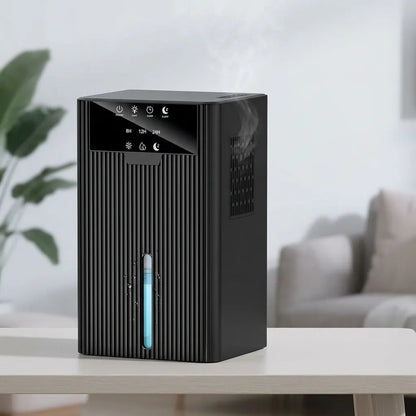 Déshumidificateur Électrique | Absorbeur d'humidité portable, réservoir 1500 ML, arrêt automatique
