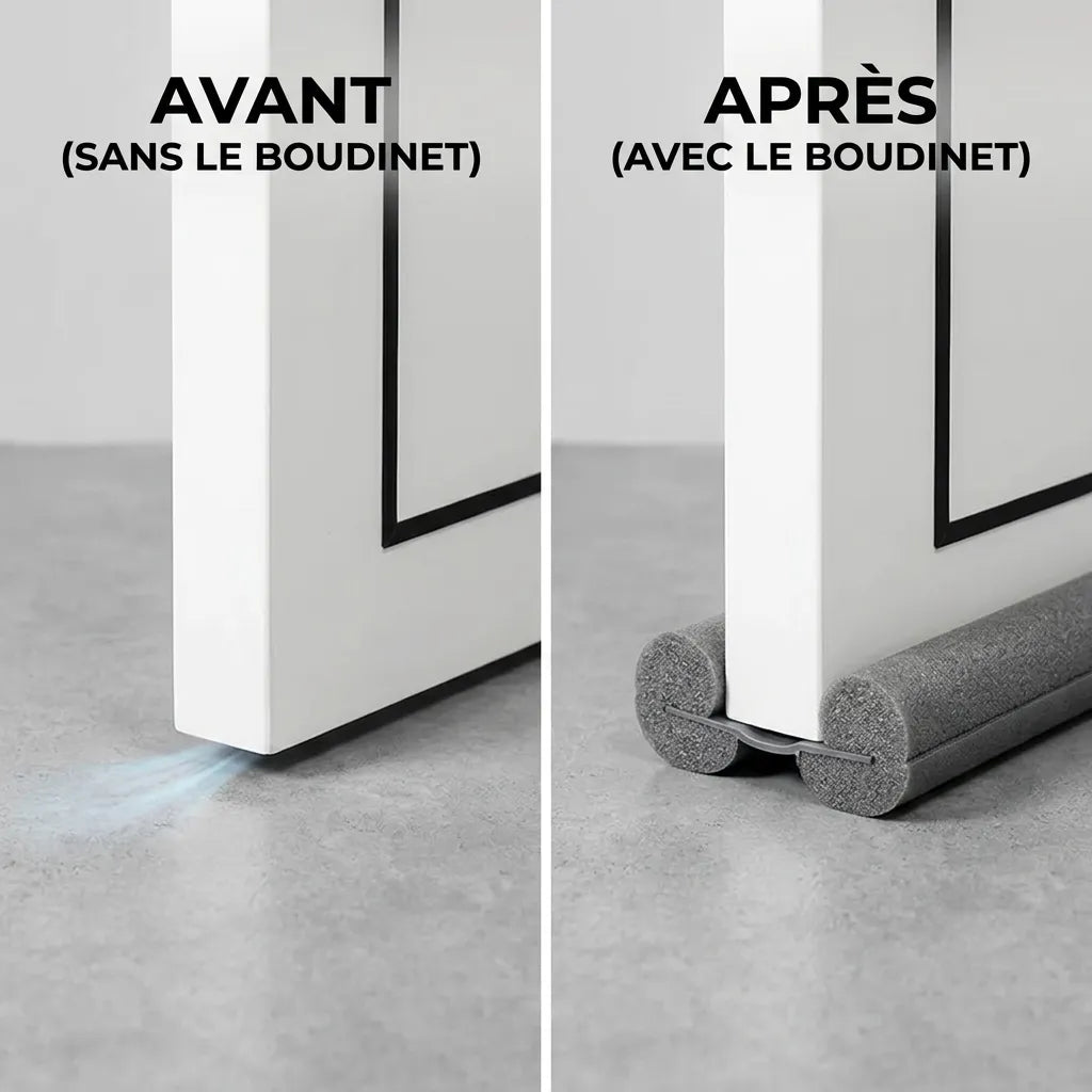 Joint de Bas de Porte Isolant | Protection contre les Courants d’Air, le Froid et la Poussière