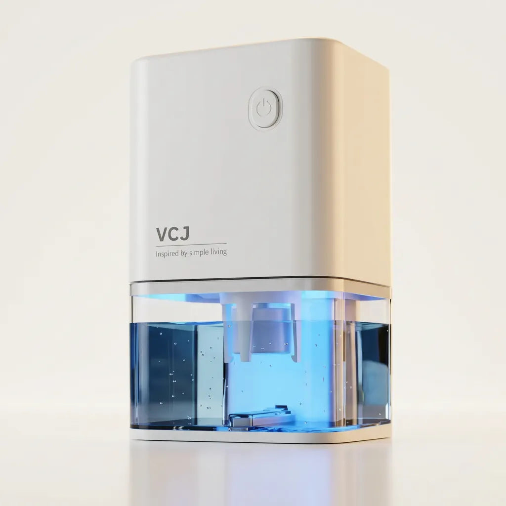 Déshumidificateur Électrique Sécaria | Absorbeur d'humidité silencieux pour chambre, bureau et maison
