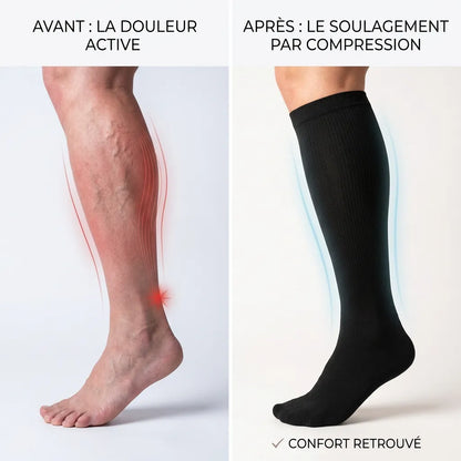 Chaussettes de Contention Sport | Bas de contention pour Homme et Femme