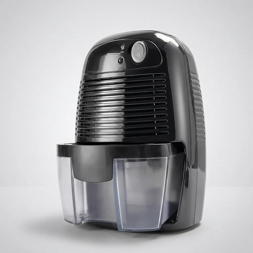 Déshumidificateur Électrique Sécaria | Absorbeur d'humidité compact, réservoir 500 ML, arrêt automatique
