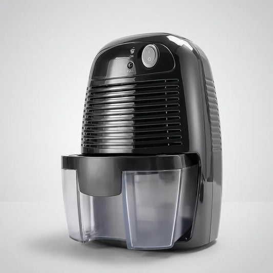 Déshumidificateur Électrique Sécaria | Absorbeur d'humidité compact, réservoir 500 ML, arrêt automatique