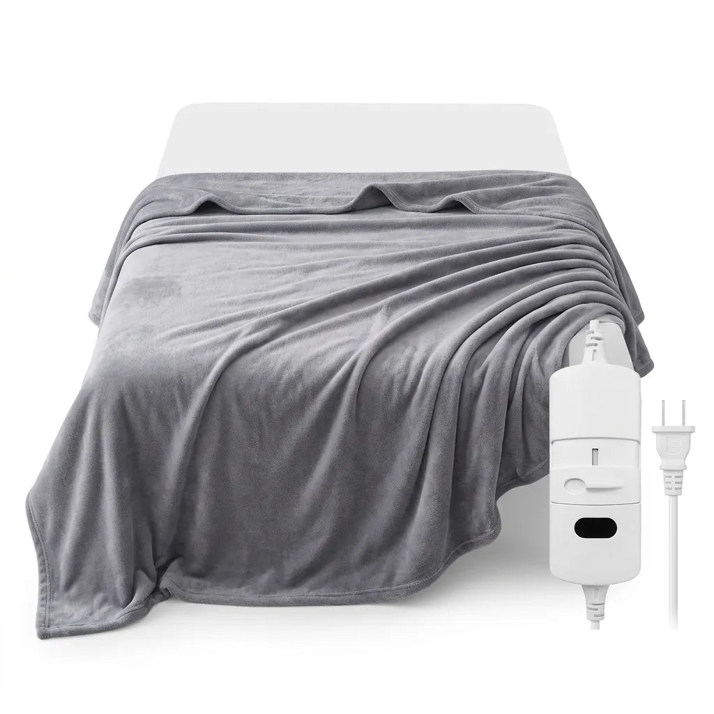 Couverture Chauffante Cocoona  | Chauffe-lit électrique double à thermostat automatique, 220 V