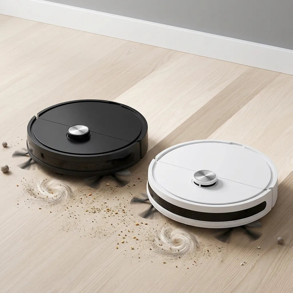 Mini Robot Aspirateur Laveur 3-en-1 | Aspirateur laveur compact automatique pour maison et voiture