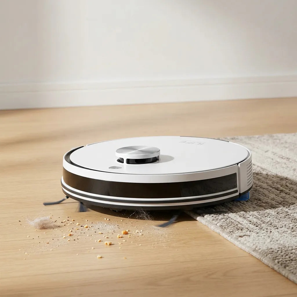 Robot Aspirateur | Aspirateur laveur 5000 Pa à navigation et contrôle par application