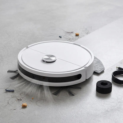 Mini Robot Aspirateur Laveur 3-en-1 | Aspirateur laveur compact automatique pour maison et voiture
